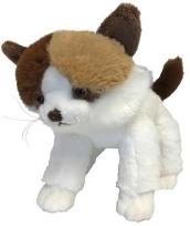 Opakowanie Kot Gosan biało-brązowy 24cm MOLLI TOYS