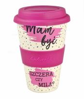 Opakowanie Kubek bambusowy BM-002 Mam być szczera?