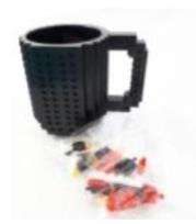 Opakowanie Kubek klockowy Z1 czarny