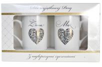 Opakowanie Kubek komplet Q 699 Ślub (Serce)