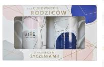 Opakowanie Kubek komplet Q 735 Mama, tata (wzory)