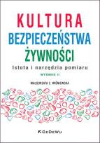 Okładka książki Kultura bezpieczeństwa żywności.