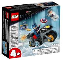 Opakowanie Lego SUPER HEROES 76189 Kapitan Ameryka vs Hydra