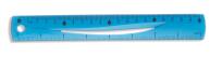 Opakowanie Linijka Tetis 20 cm niebieska