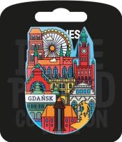 Opakowanie Magnes I love Poland Gdańsk ILP-MAG-C-GD-10