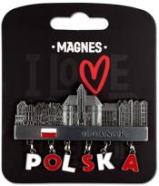 Opakowanie Magnes I love Poland Gdańsk ILP-MAG-E-GD-33