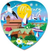 Opakowanie Magnes I love Poland Mazury ILP-MAG-C-MAZ-21