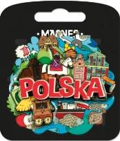 Opakowanie Magnes I love Poland Polska ILP-MAG-C-PL-04