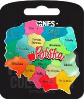 Opakowanie Magnes I love Poland Polska ILP-MAG-C-PL36