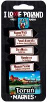 Opakowanie Magnes I love Poland Toruń ILP-MAG-C-TOR-07