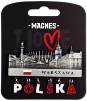 Opakowanie Magnes I love Poland Warszawa ILP-MAG-E-WAR-28