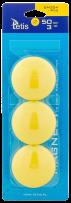 Opakowanie Magnesy do tablic Tetis żółte gładkie 50mm/3
