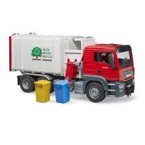 Opakowanie MAN TGS Śmieciarka z bocznym załadunkiem i koszami