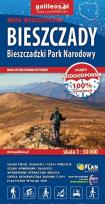 Okładka książki Map tur. syntet. - Bieszczady - Bieszczadzki PN