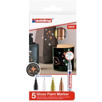 Opakowanie Markery olejowe Edding kreatywne metaliczne 5 sztuk