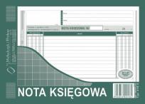 Opakowanie Nota Księgowa A5