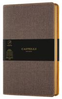 Opakowanie Notatnik 13x21cm linia Castelli Harris Brown