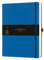 Opakowanie Notatnik 19x25cm kratka Castelli Aquarela Blue Sea