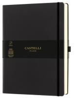 Opakowanie Notatnik 19x25cm kratka Castelli Aquarela Sepia