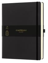 Opakowanie Notatnik 19x25cm linia Castelli Aquarela Sepia