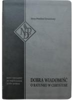 Okładka książki Nowy Testament NPD, szara, bez paginatorów