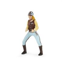 Okładka książki Papo Młoda dżokej kobieta w niebieskim stroju (52009)