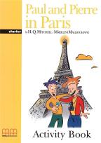 Okładka książki Paul and Pierre in Paris Activity Book