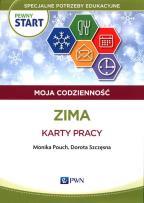 Okładka książki Pewny start Moja codzienność Zima Karty pracy