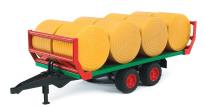 Opakowanie Przyczepa do transportu siana + 8 bel