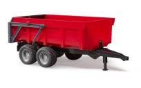Opakowanie Przyczepa wywrotka z automatyczną klapą czerwona