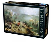 Opakowanie Puzzle 1000 Brueghel, Upadek Ikara