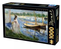 Opakowanie Puzzle 1000 Manet, Spacer nad jeziorem