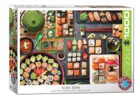Opakowanie Puzzle 1000 Potrawy stołu japońskiego - Sushi