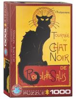 Opakowanie Puzzle 1000 Stare plakaty - Czarny kot