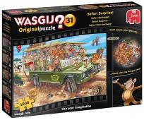 Opakowanie Puzzle 1000 Wasgij Niespodziankana safari G3