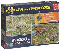 Opakowanie Puzzle 2x1000 Haasteren Festiwal kulinarny G3