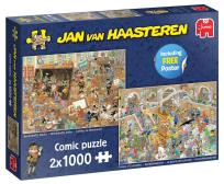 Opakowanie Puzzle 2x1000 Haasteren Wycieczka do muzeum G3