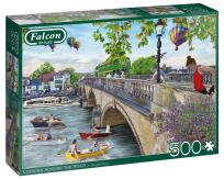 Opakowanie Puzzle 500 Falcon Po drugiej stronie rzeki G3