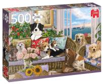 Opakowanie Puzzle 500 PC Najlepszy przyjaciel człowieka G3