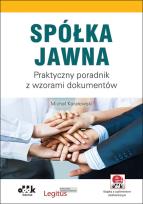 Okładka książki Spółka jawna Praktyczny poradnik PGK1429e
