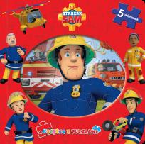 Okładka książki Strażak Sam Książka z puzzlami