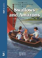 Okładka książki Swallows and Amazons SB + CD MM PUBLICATIONS