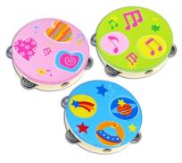 Opakowanie Tamburyn z 6 cymbałkami mix