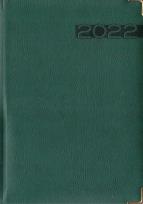 Opakowanie Terminarz 2022 A5 Lux zielony