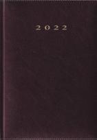 Opakowanie Terminarz 2022 A5 Madrid bordowy