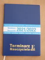 Opakowanie Terminarz Nauczyciela 2021/2022 Emka broszura niebieski