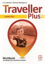Okładka książki Traveller Plus B1+ WB MM PUBLICATIONS