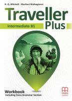 Okładka książki Traveller Plus Intermediate B1 WB MM PUBLICATIONS