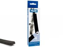 Opakowanie Węgiel rysunkowy Milan 15 - 7 mm 4 szt. w pudełku