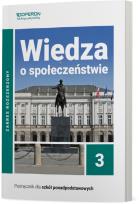 Okładka książki Wiedza O Społeczeństwie Podręcznik 3 Liceum I Technikum Zakres Rozszerzony